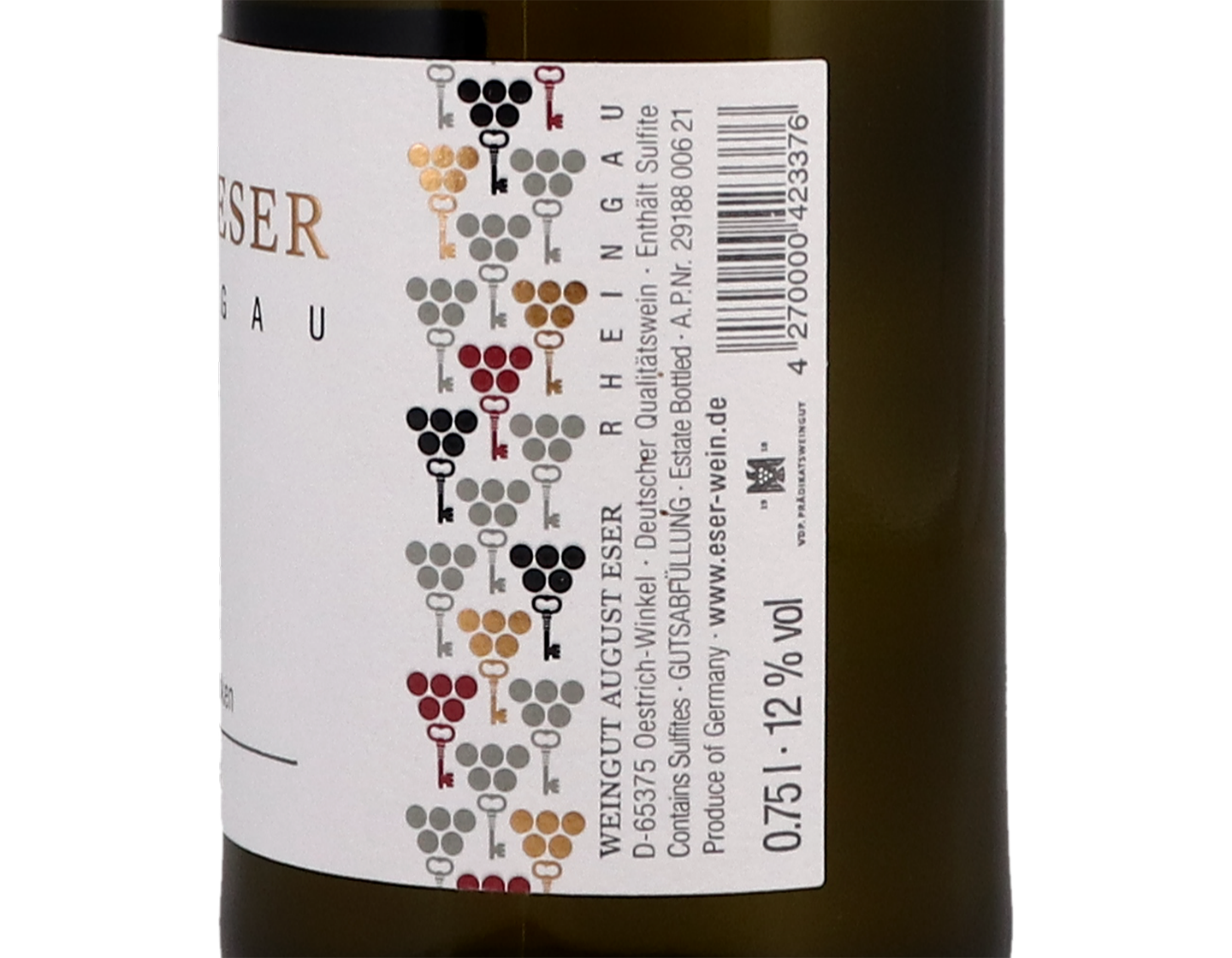 Winkel Riesling, August Eser 2020