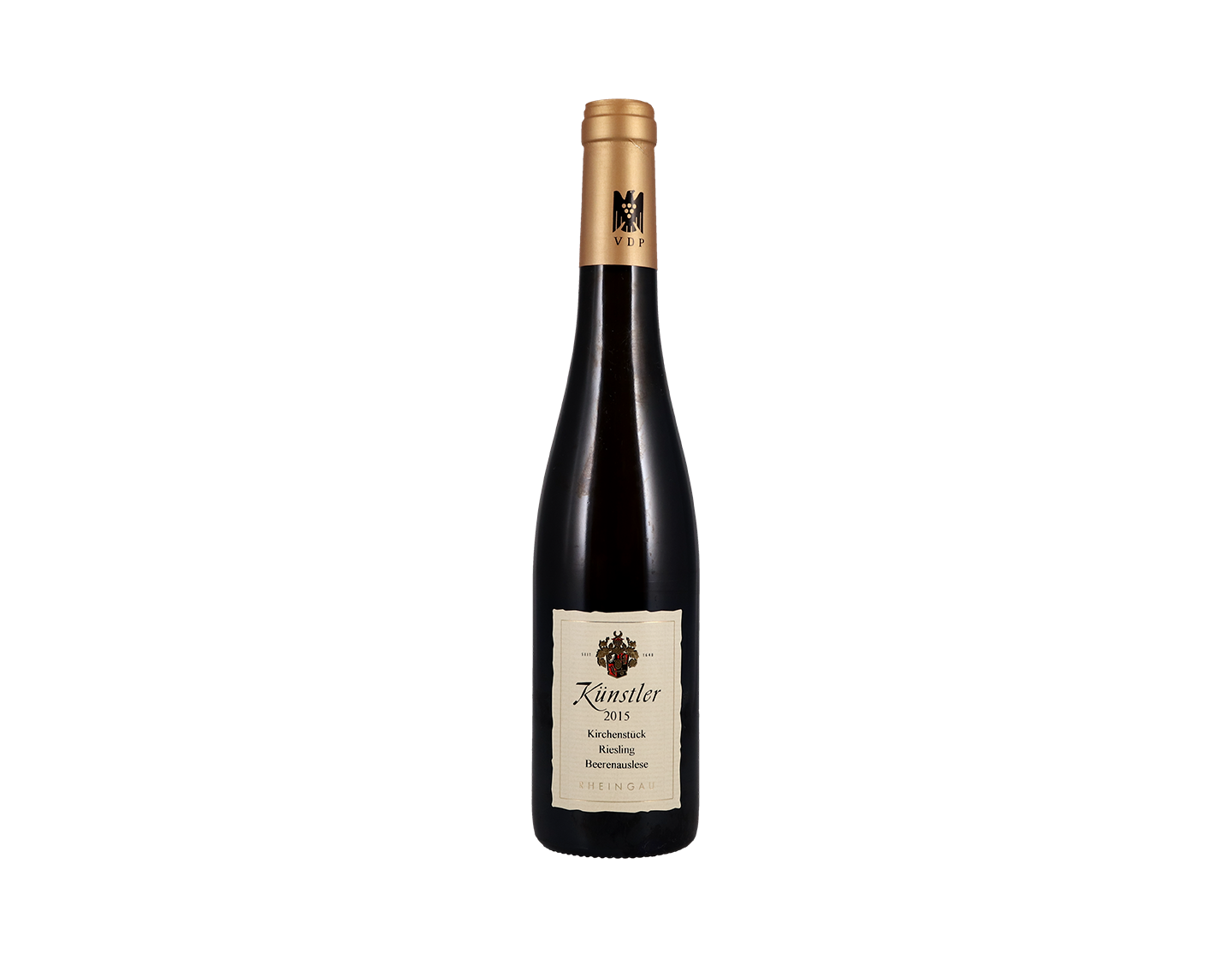 Half bottle of Hochheimer Kirchenstuck, Riesling Beerenauslese, Künstler 2015