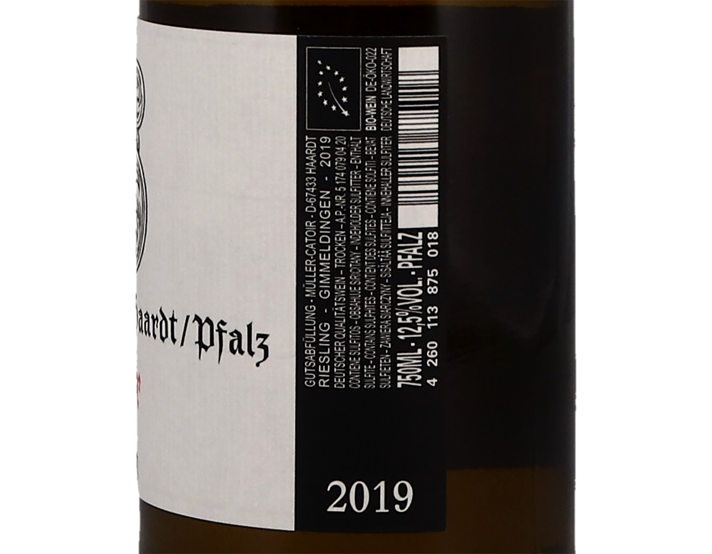 Gimmeldingen Riesling Muller Catoir 2019 ORGANIC