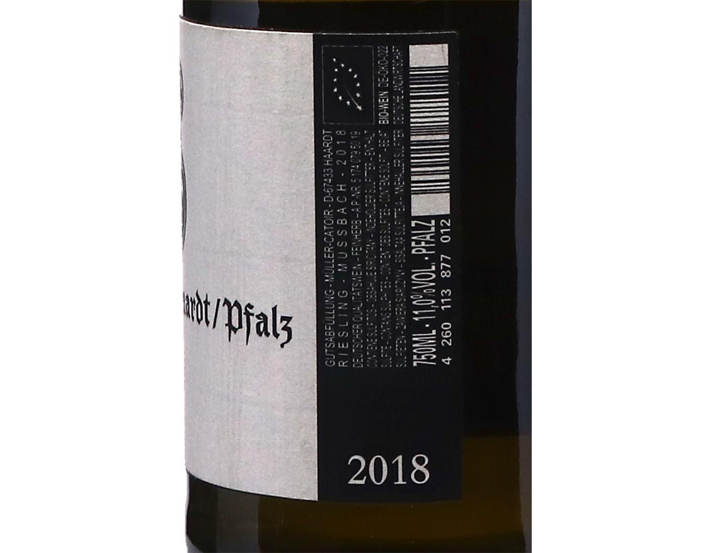 Riesling Mussbach Muller Catoir 2018 ORGANIC