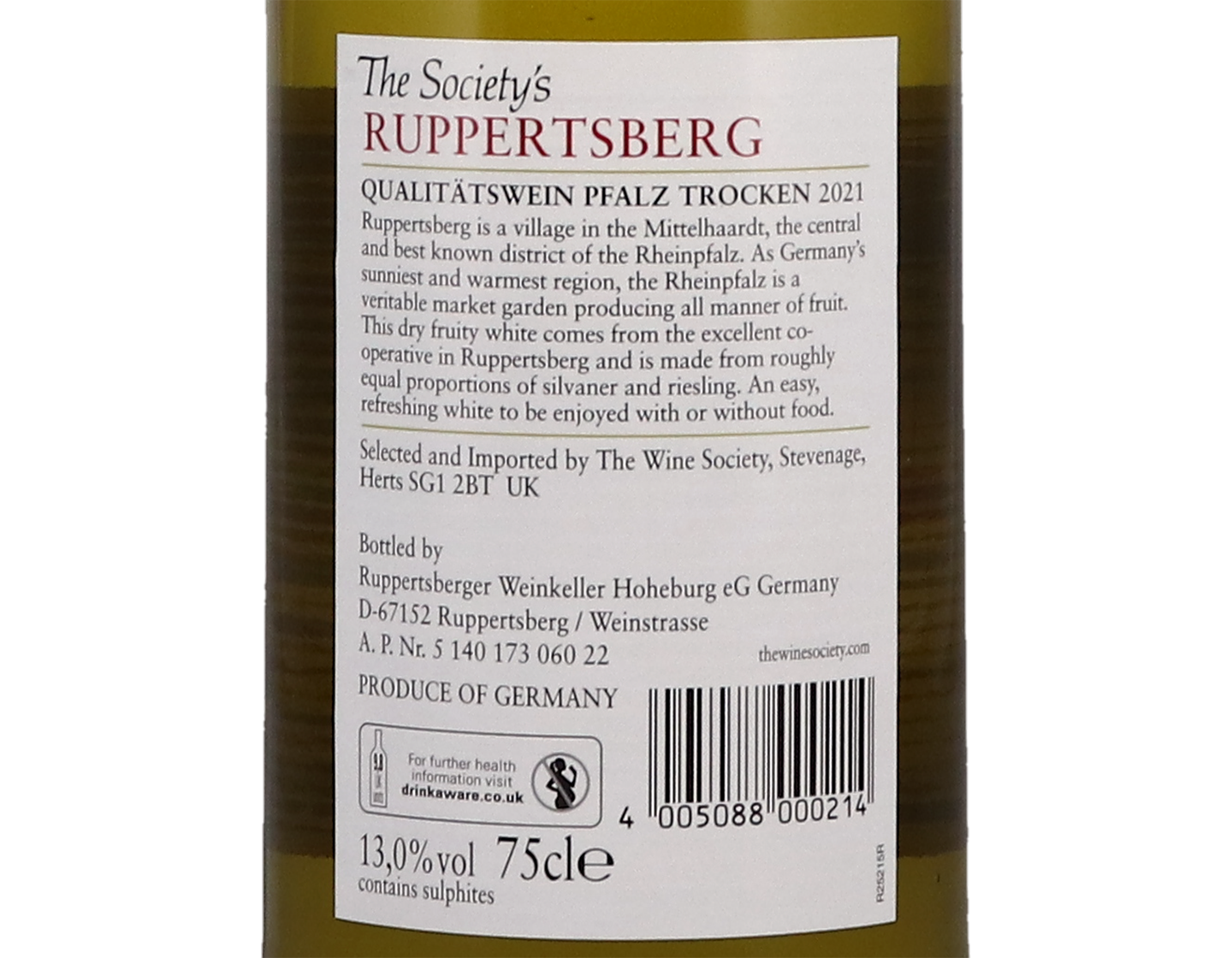 The Society's Ruppertsberg 2021