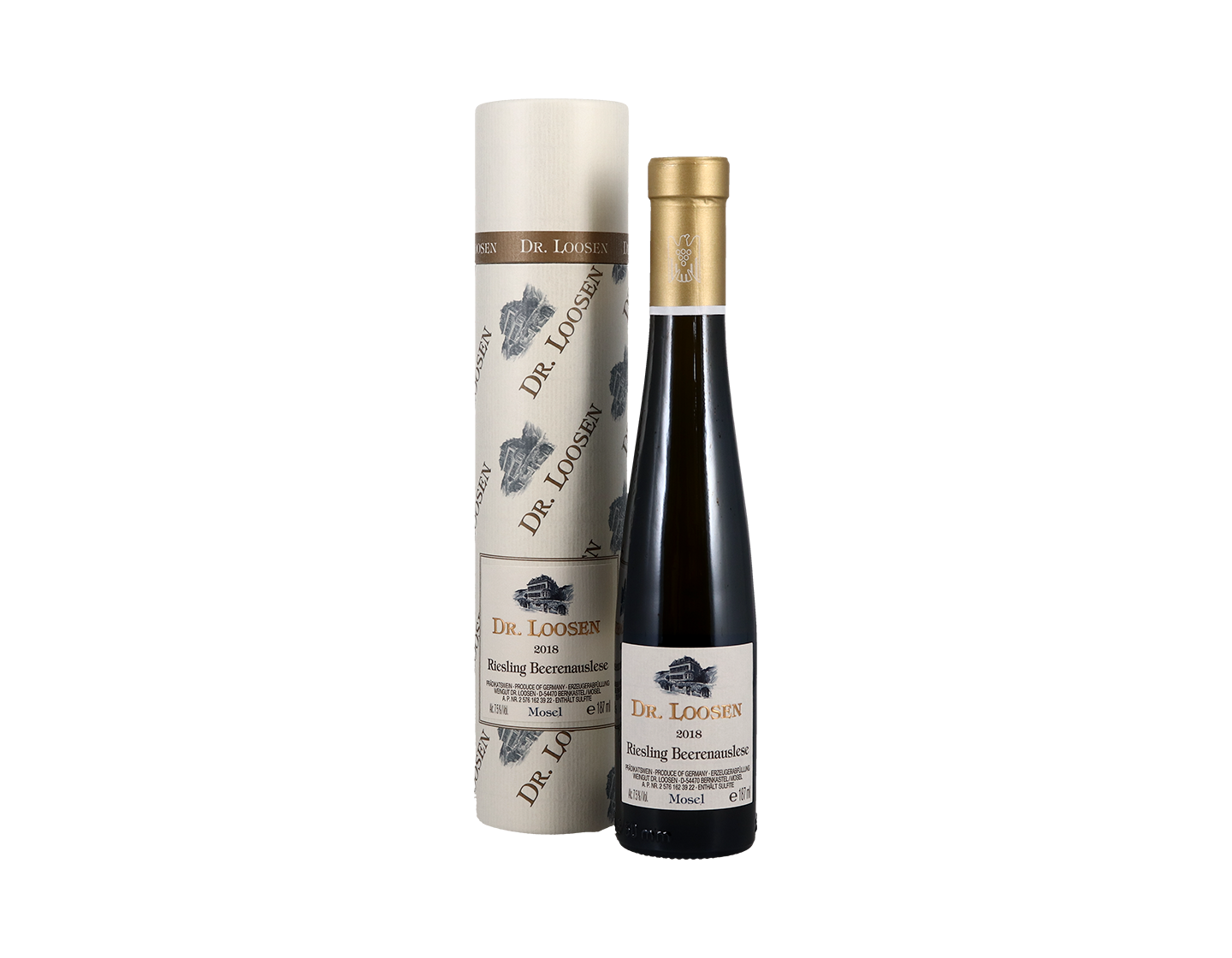 Quarter bottle of Dr Loosen Riesling Beerenauslese 2018 187ml