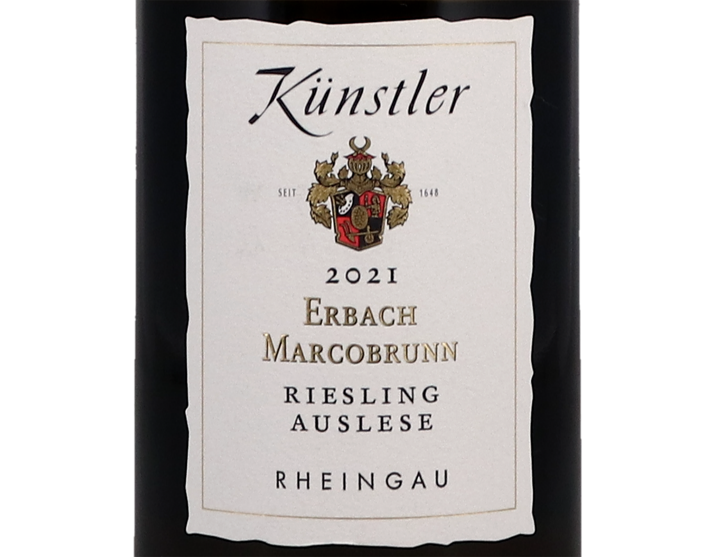Erbacher Marcobrunn Riesling Auslese Kunstler 2021