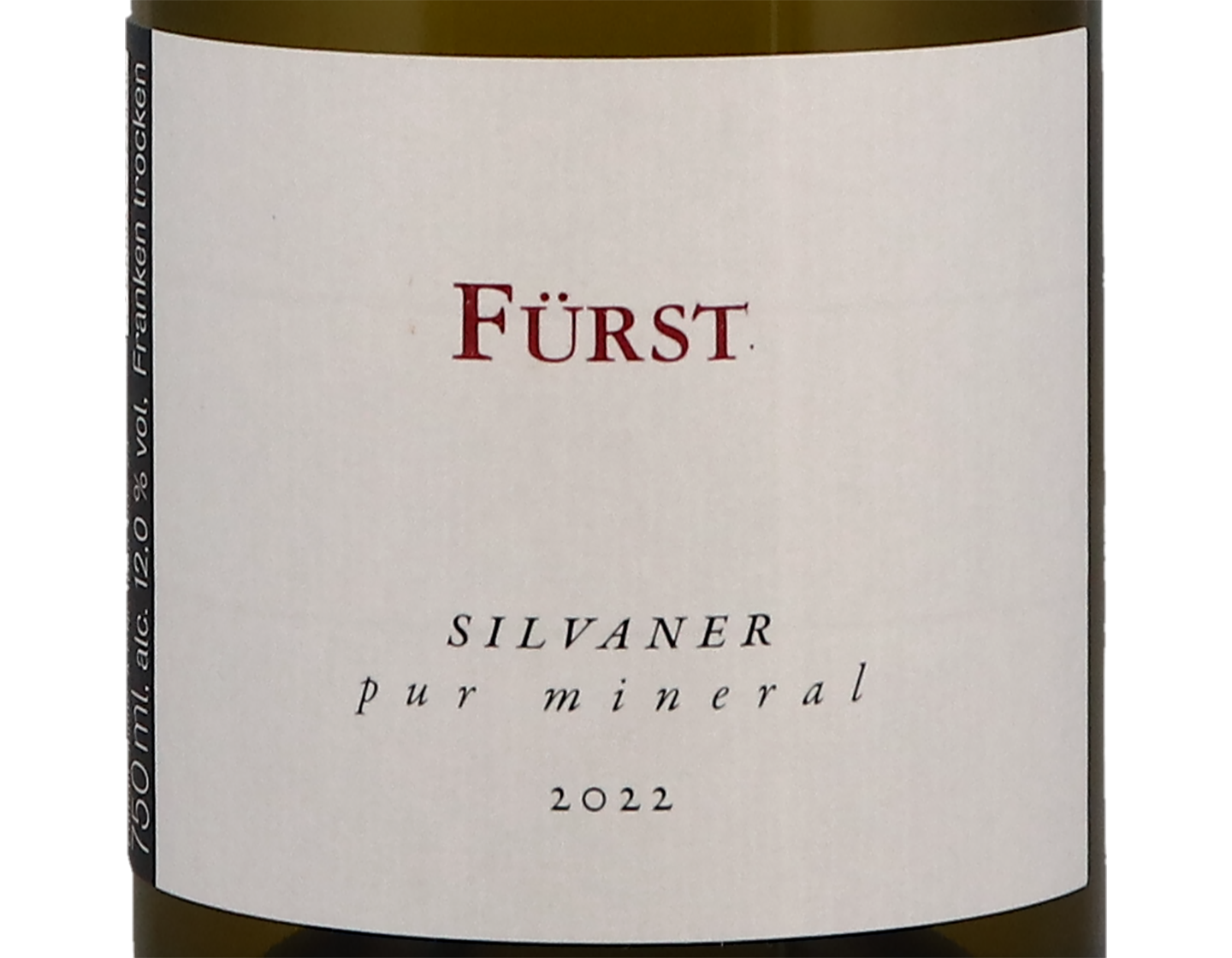 Silvaner Pur Mineral Furst 2022