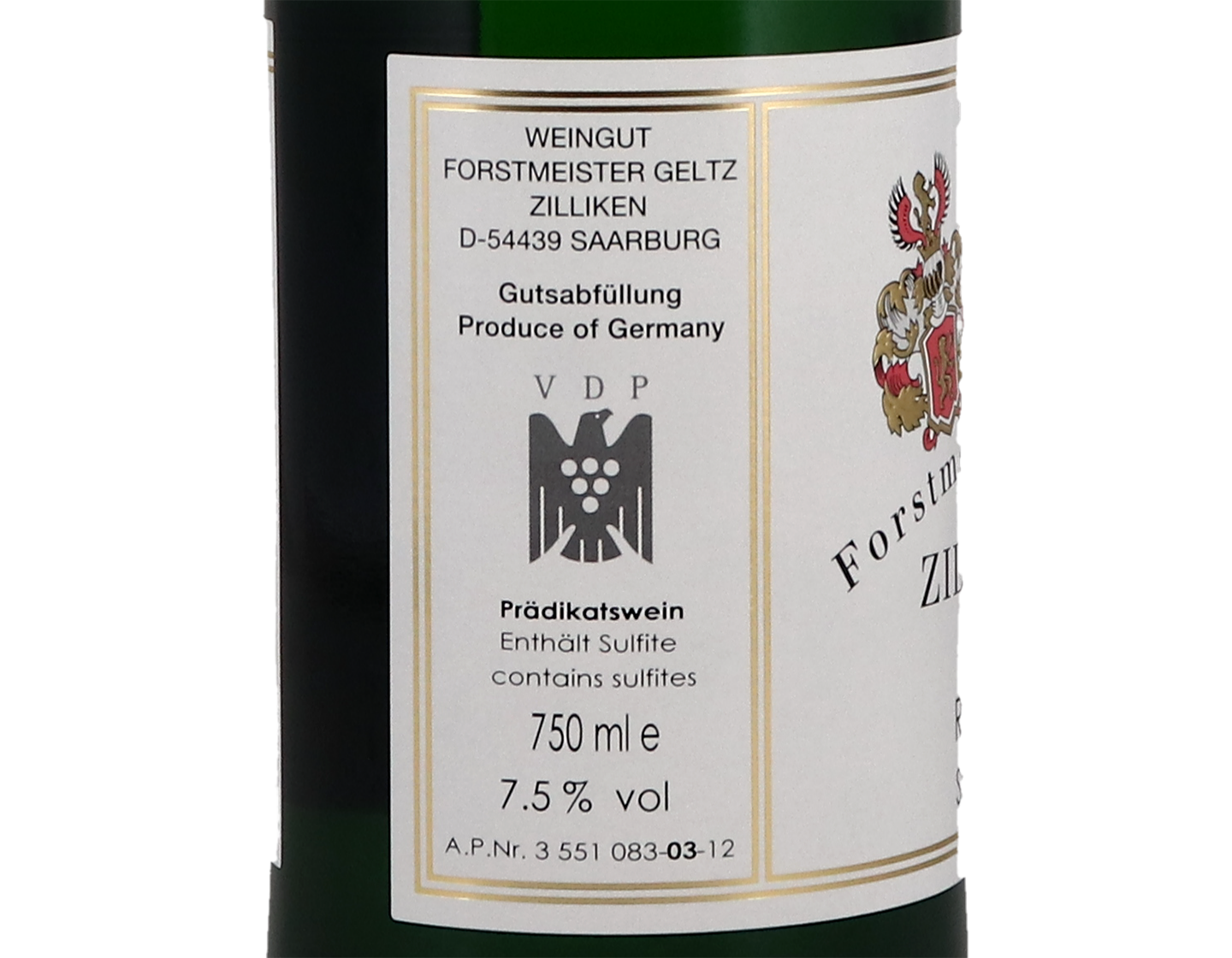 Saarburger Rausch Riesling Spatlese 2011 Zilliken