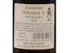 Roxheimer Hollenpfad Dry Riesling Donnhoff 2022 view 3