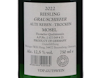 Grauschiefer Riesling Trocken Alte Reben Willi Haag 2022 view 3