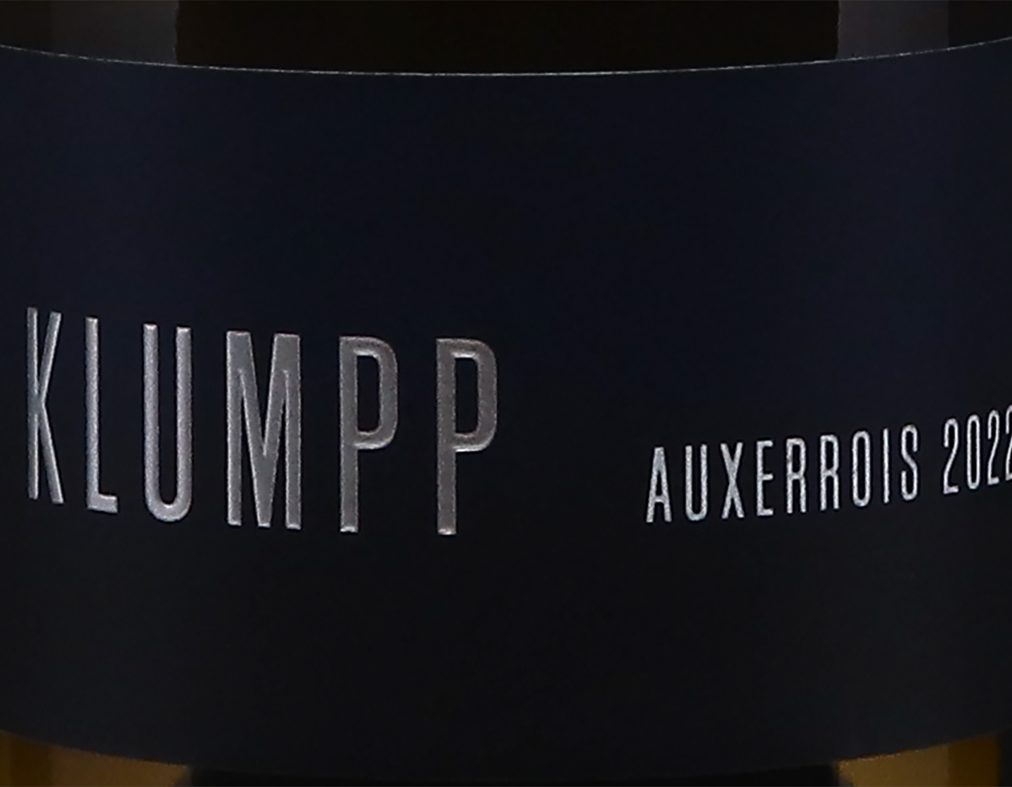 Auxerrois Baden Klumpp 2022