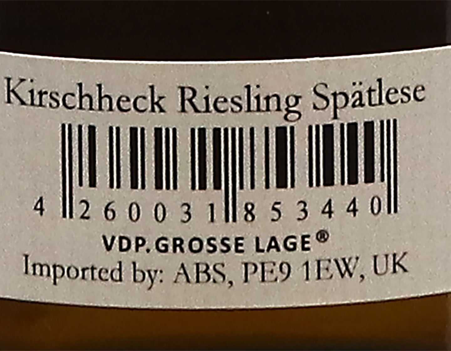 Norheimer Kirschheck Riesling Spatlese Donnhoff 2023