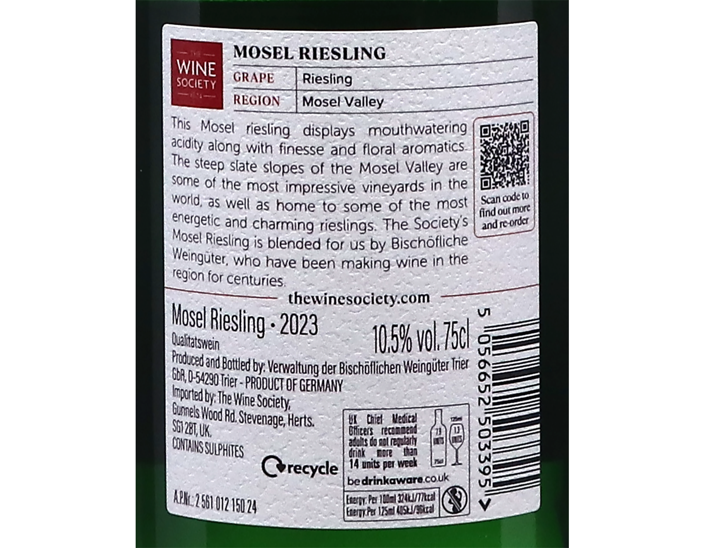 The Societys Mosel Riesling 2023