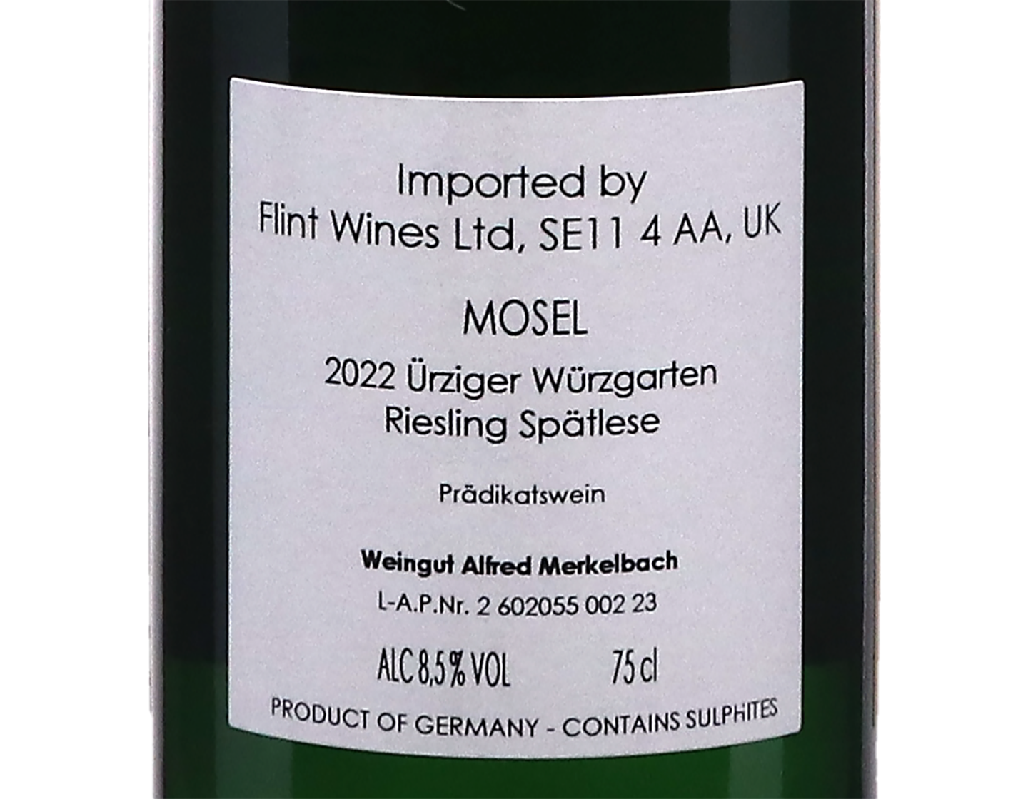 Urziger Wurzgarten Riesling Spatlese 2022