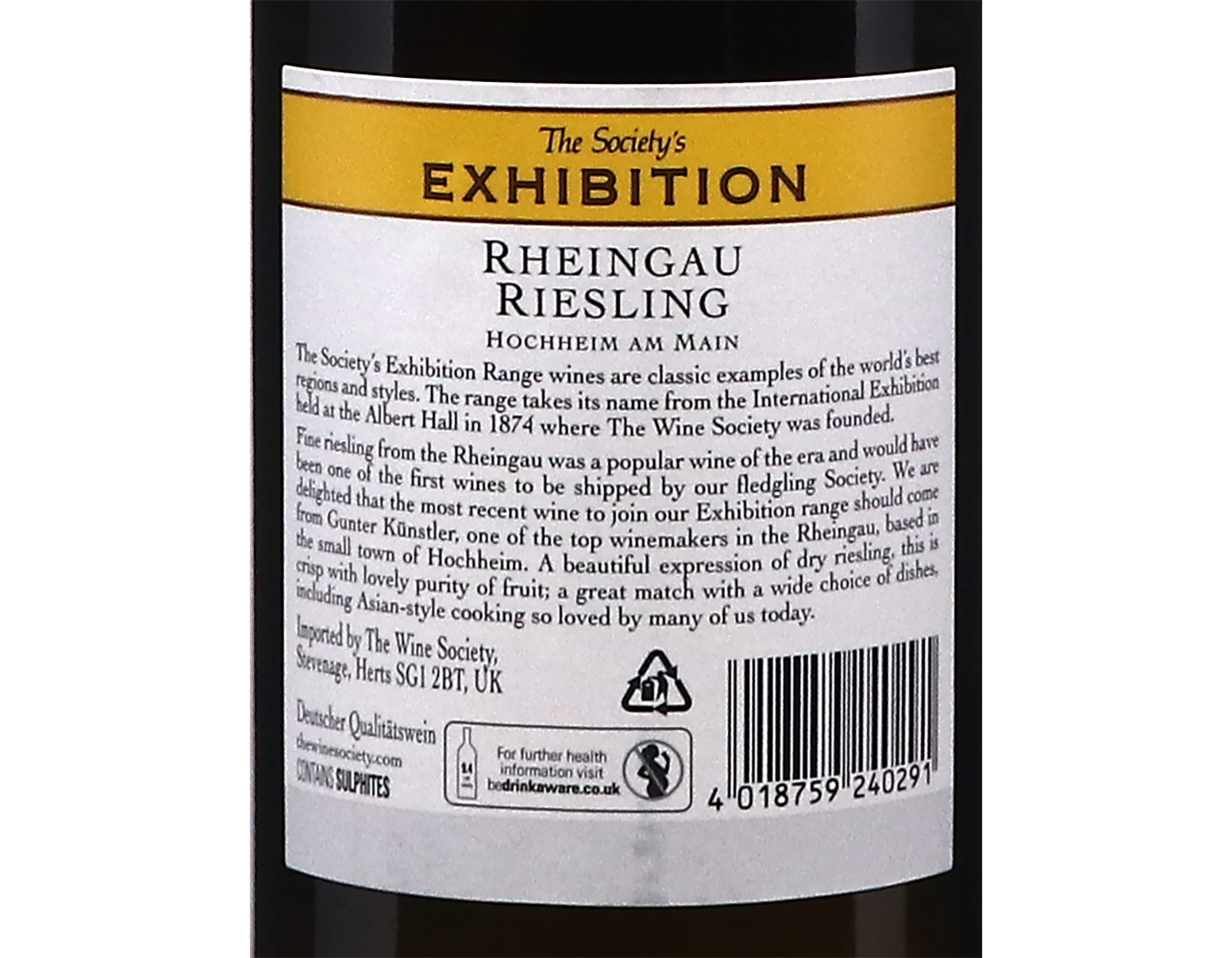 The Society's Exhibition Rheingau Riesling 2024