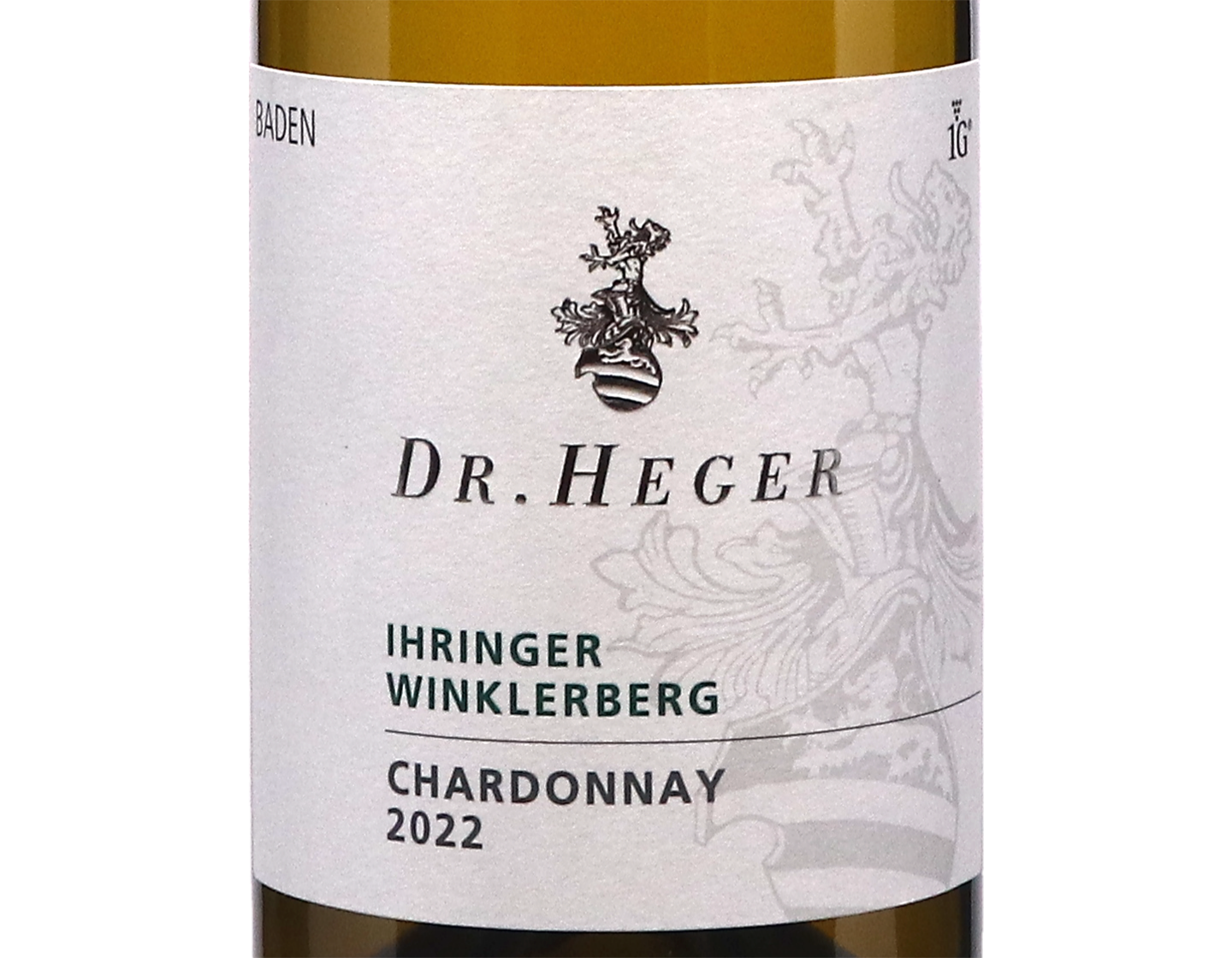 Ihringer Winklerberg Chardonnay 1G, Dr. Heger 2022