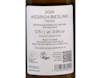 Kiedrich Riesling QbA Trocken 2024 Eva Fricke ORGANIC view 3