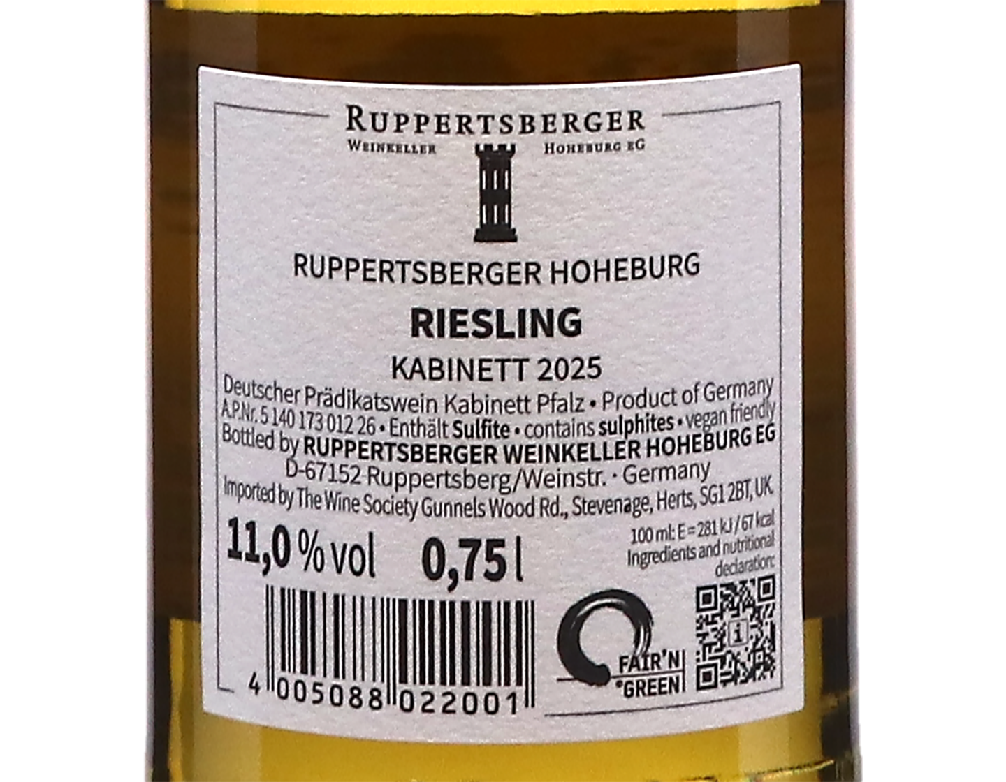 Ruppertsberg Riesling 2025