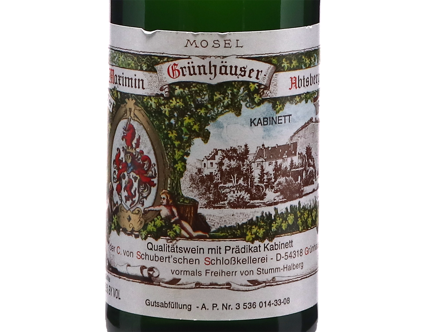 Maximin Grunhauser Abtsberg Riesling Kabinett von Schubert 2007