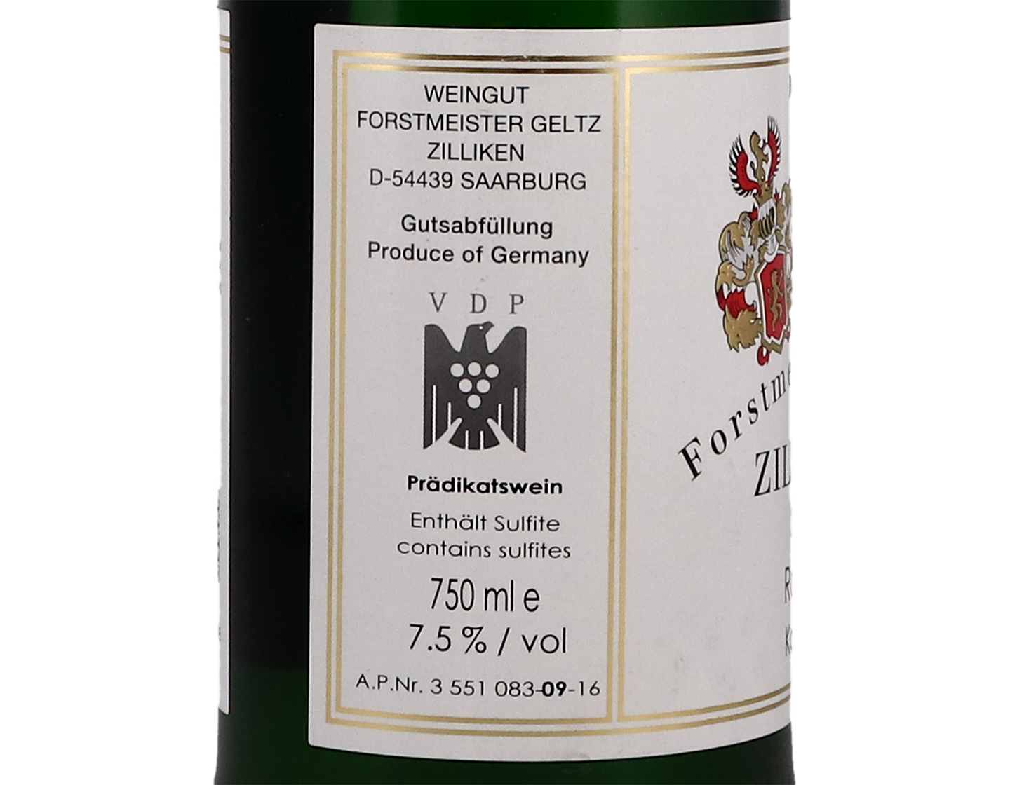Saarburger Rausch Kabinett Zilliken 2015
