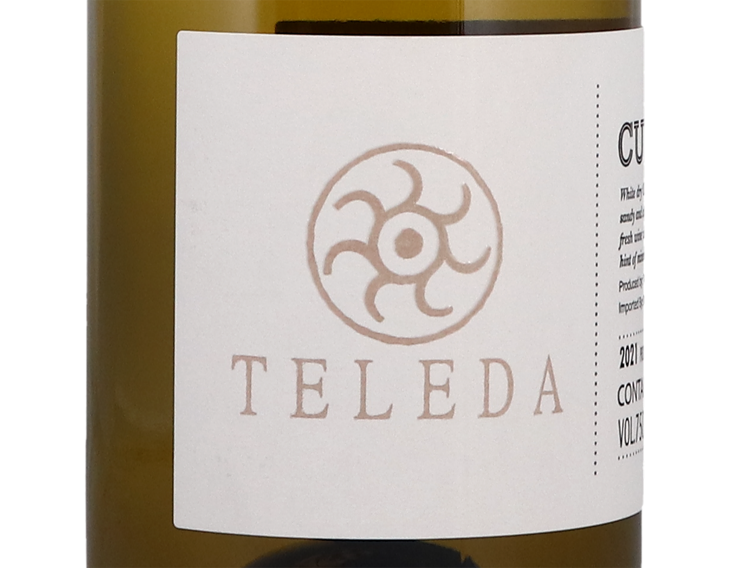 Teleda Cuvee Kisi Mtsvane Rkatsiteli 2021 Georgia