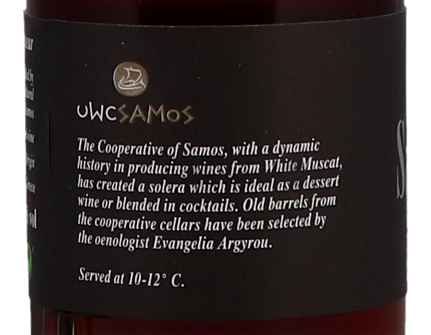 Half Bottle of Samos Solera Aged Muscat