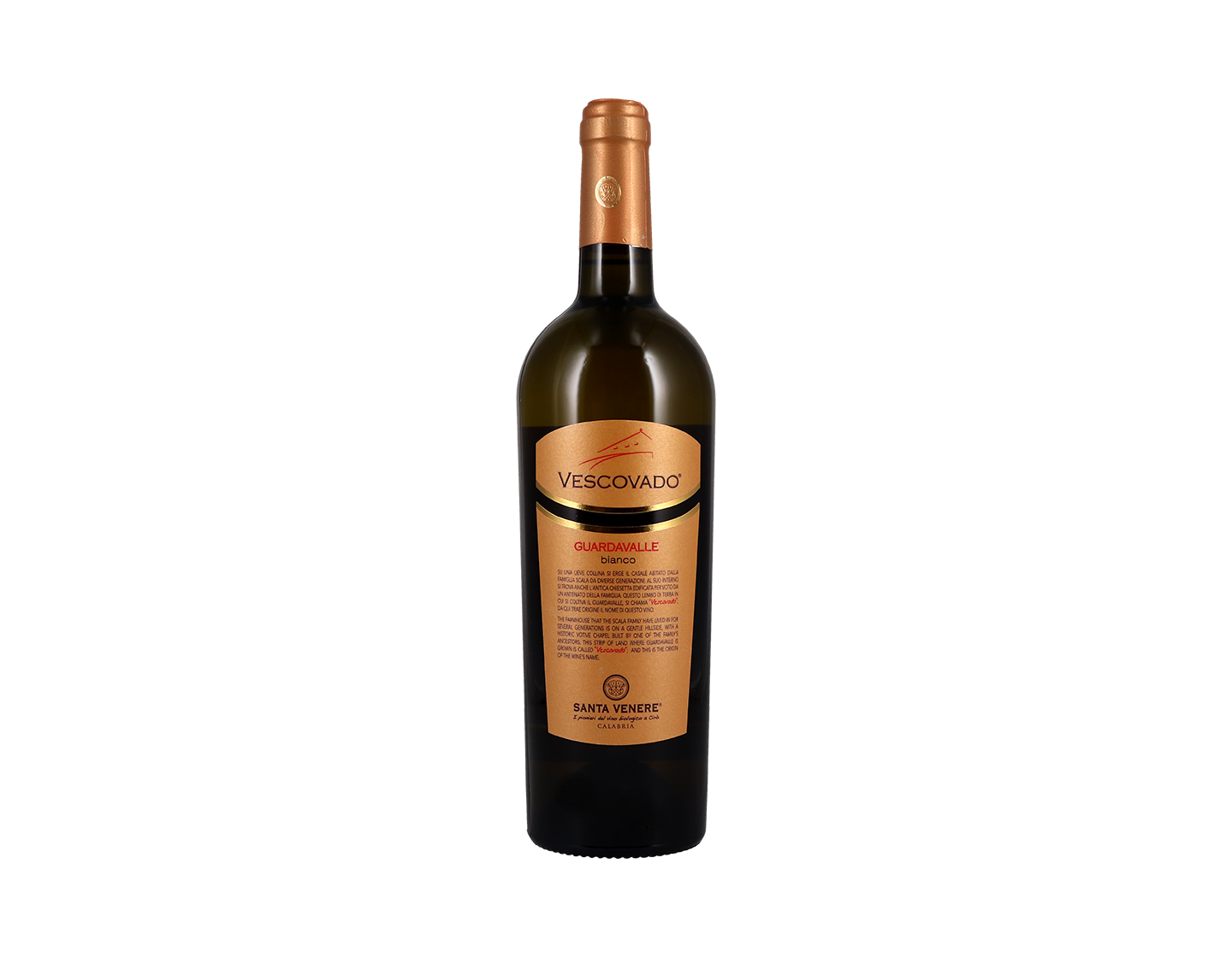 Vescovado Guardavalle Calabria Bianco Santa Venere 2020 ORGANIC