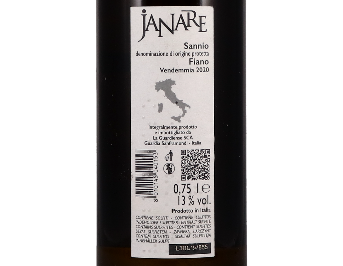 Fiano Colle di Tilio Janare 2020
