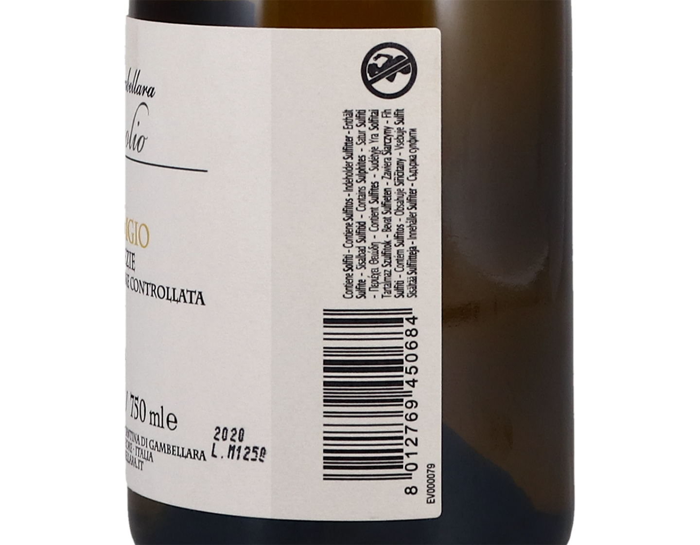 Gambellara Monopolio Pinot Grigio 2020
