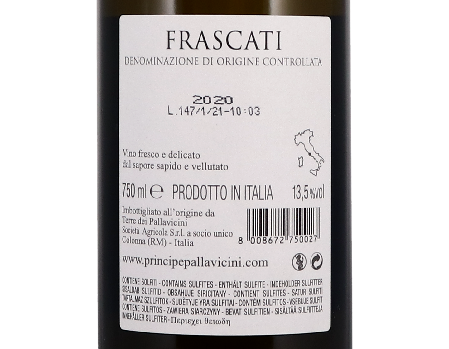 Frascati, Principe Pallavicini 2020