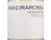 Vermentino Sicilia, Mandrarossa 2021 view 2