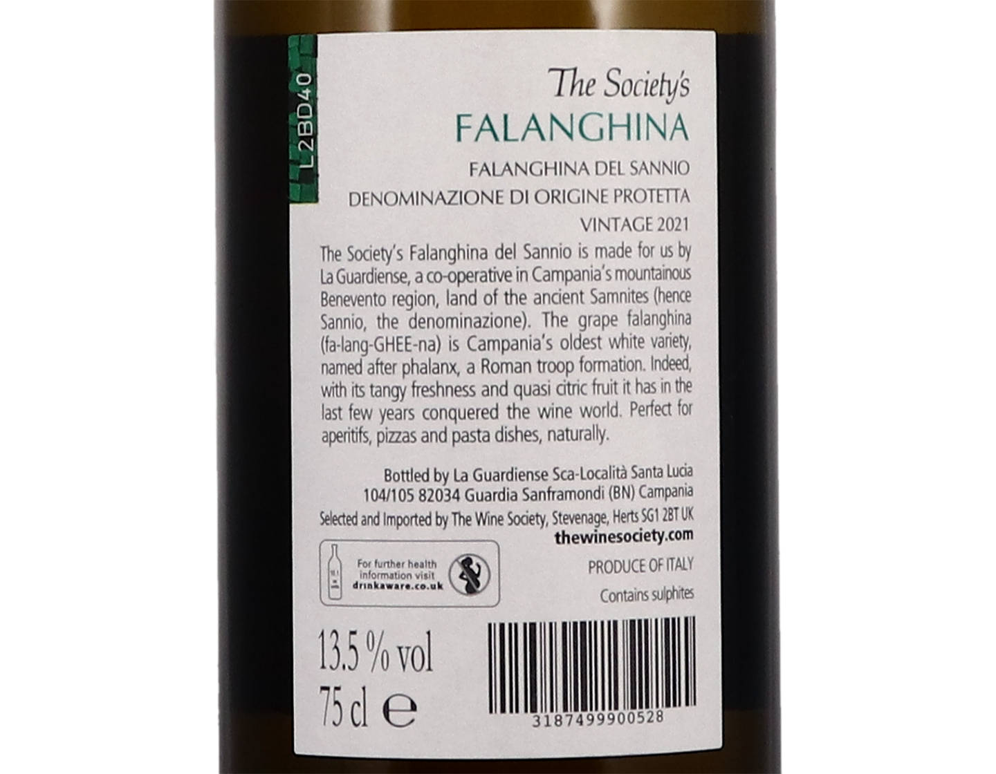 The Society's Falanghina 2021