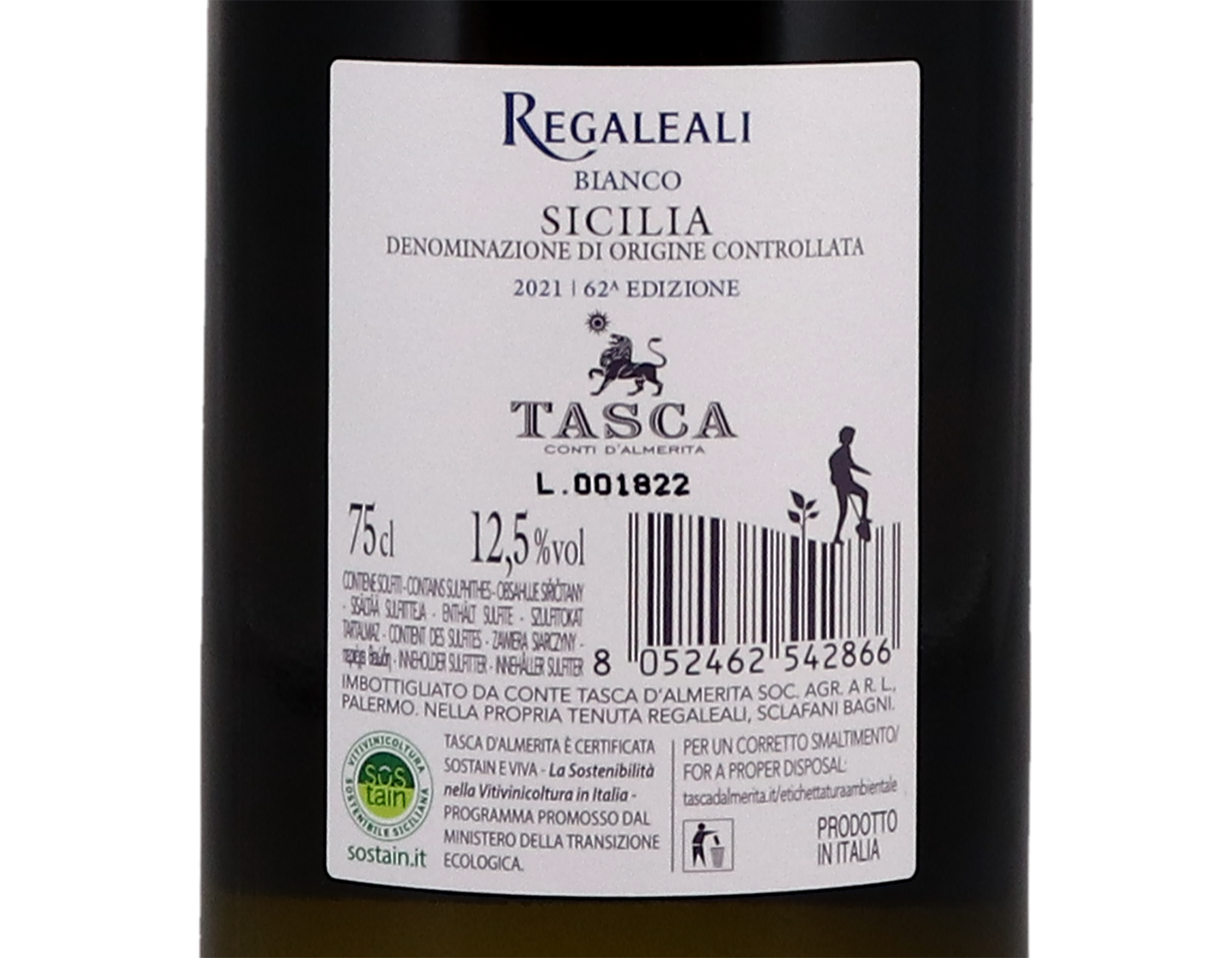 Regaleali Bianco, Tasca d'Almerita 2021