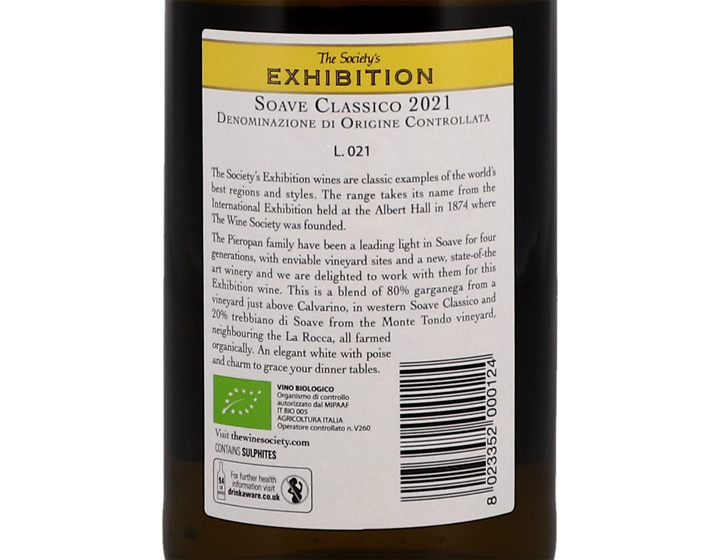 The Society's Exhibition Soave 2021 ORGANIC