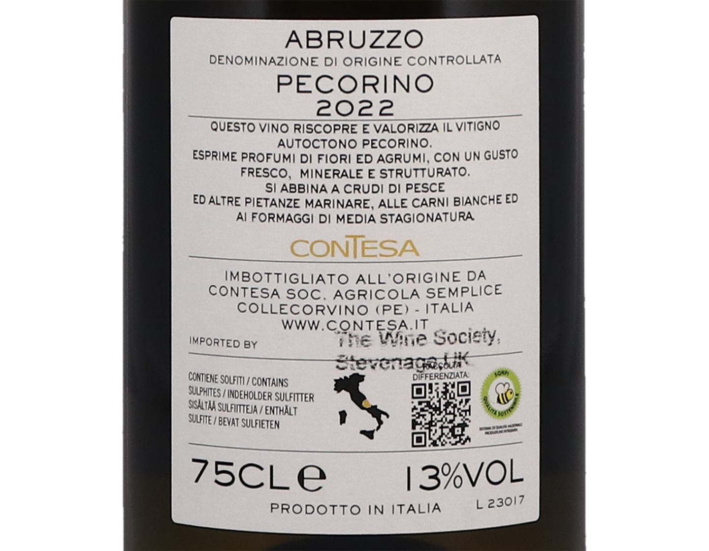 Pecorino Abruzzo Contesa 2022