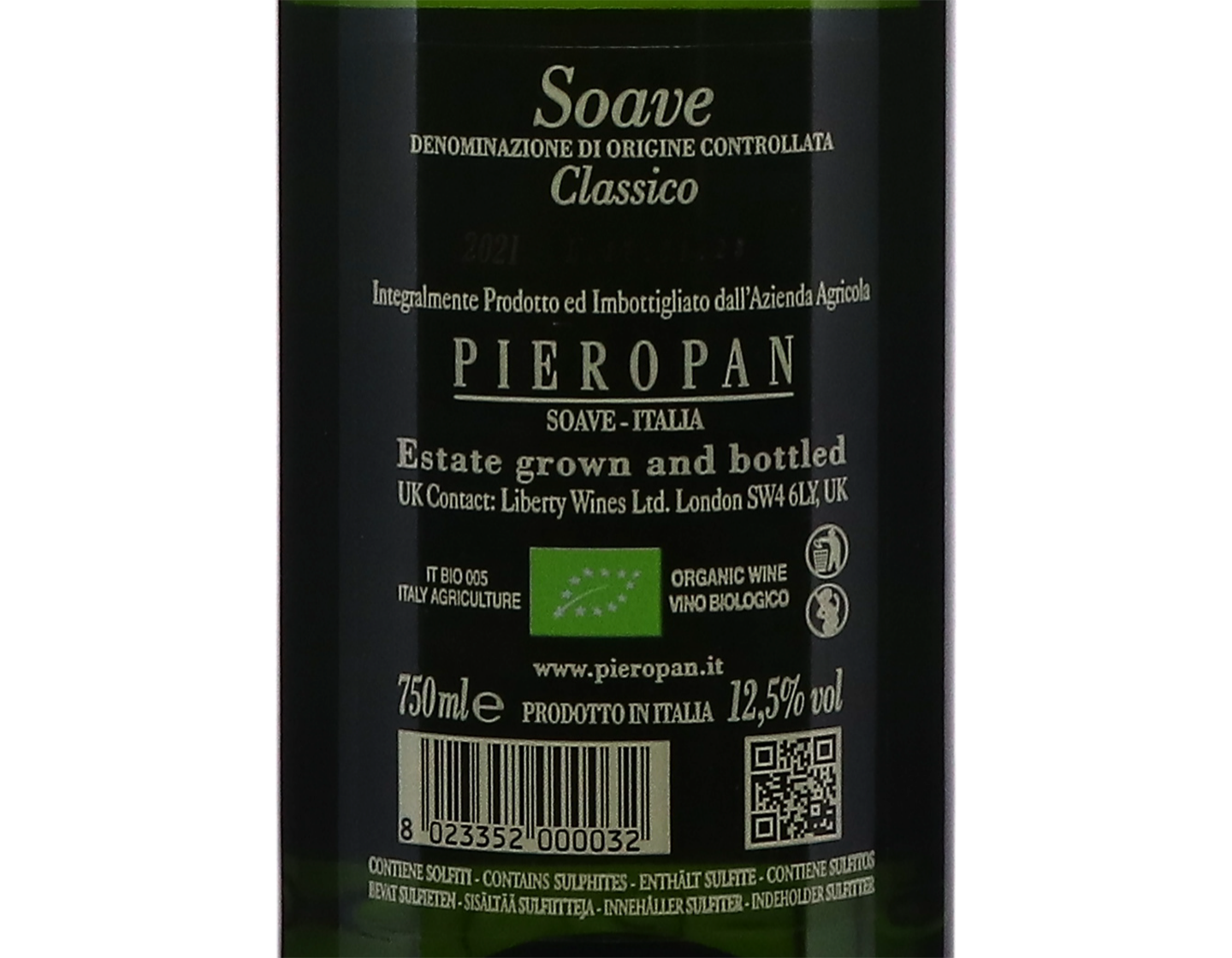 Soave Classico Calvarino Pieropan 2021 ORGANIC