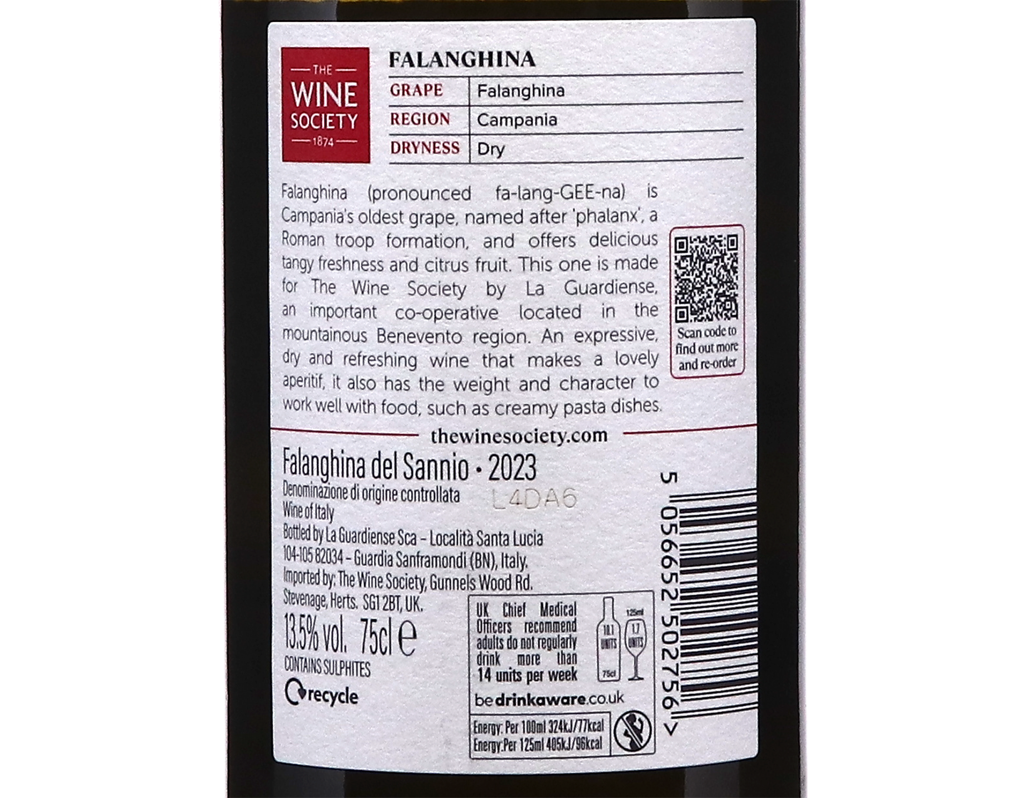 The Society's Falanghina 2023