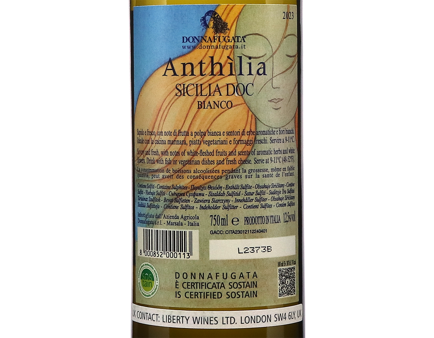 Donnafugata Anthilia Sicilia 2023