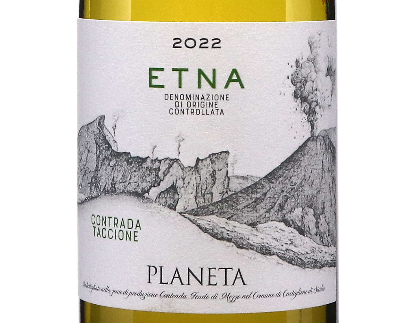Etna Bianco Planeta 2022 ORGANIC