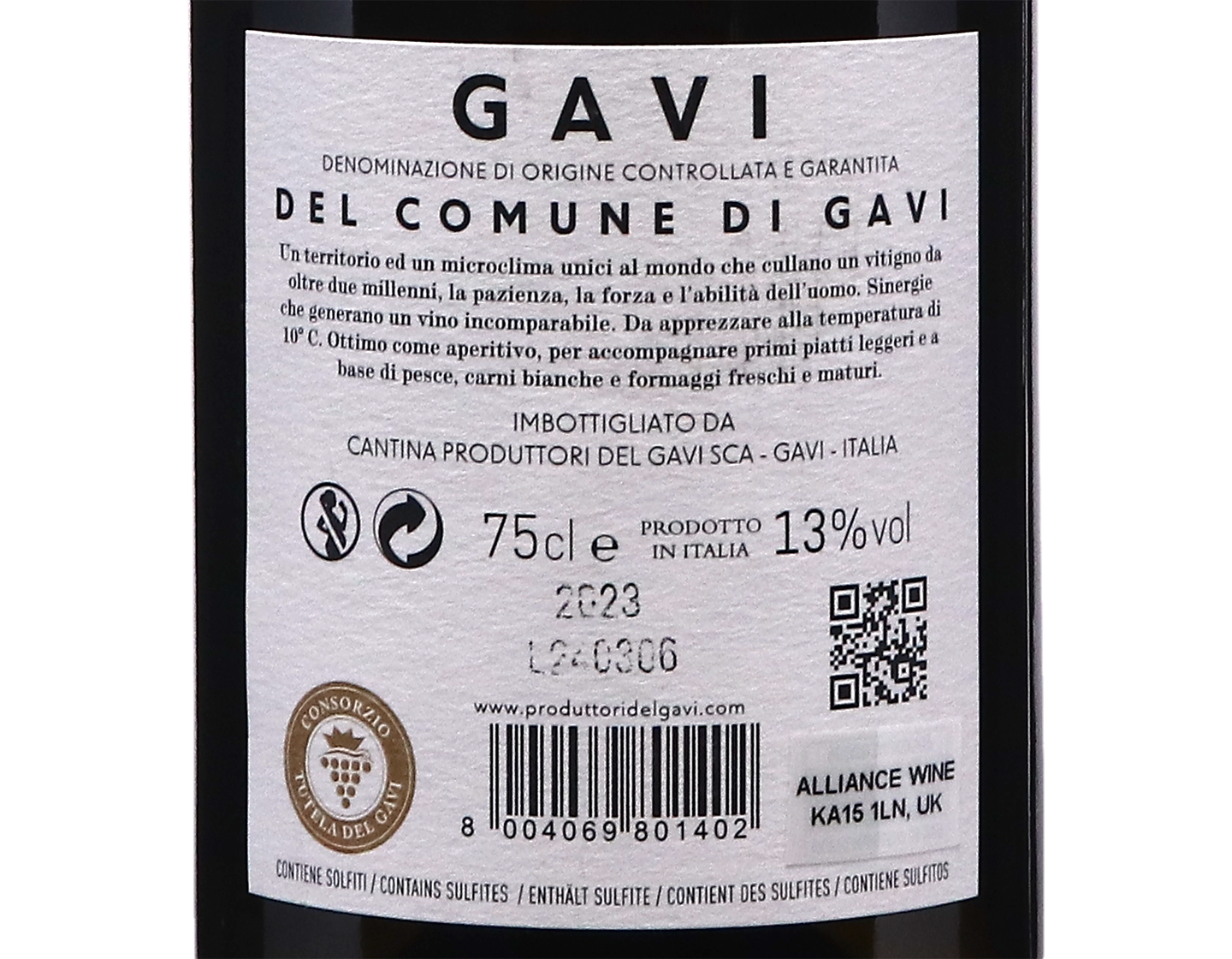 Gavi di Gavi Maddalena Produttori di Gavi 2023