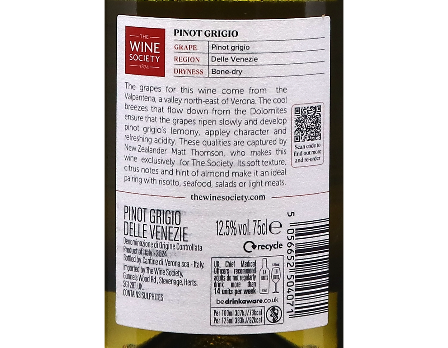 The Society's Pinot Grigio 2024