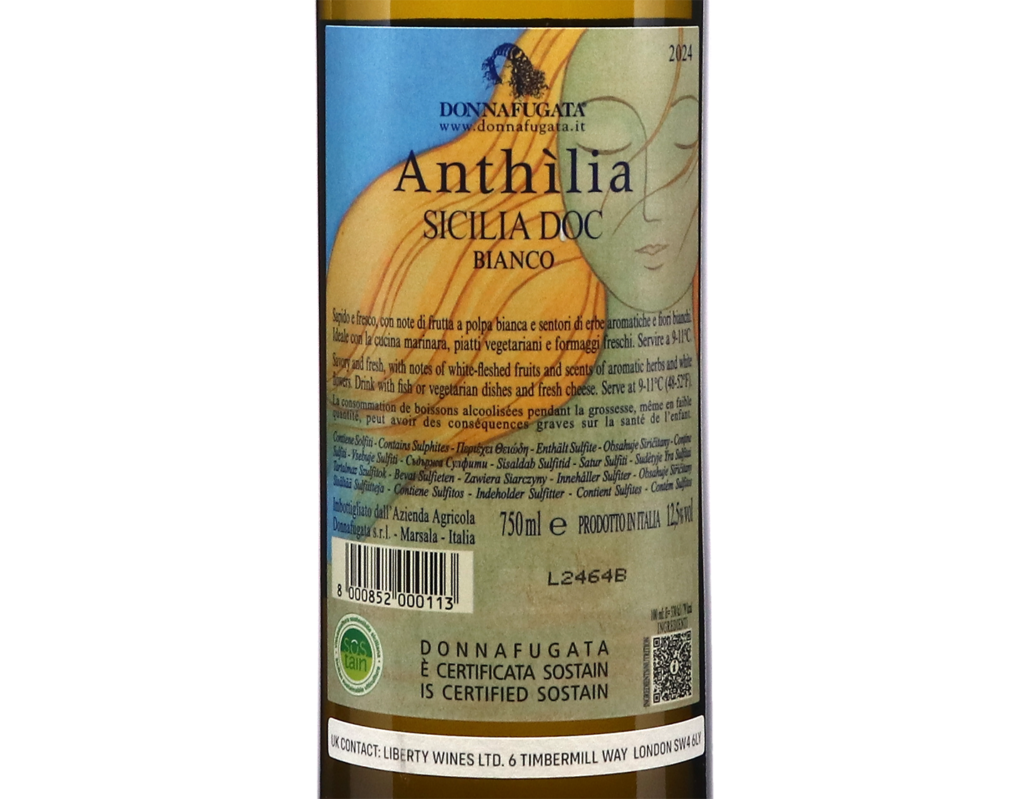 Donnafugata Anthilia Sicilia 2024