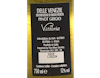 Vittoria Pinot Grigio IGT Venezie 2025 view 3