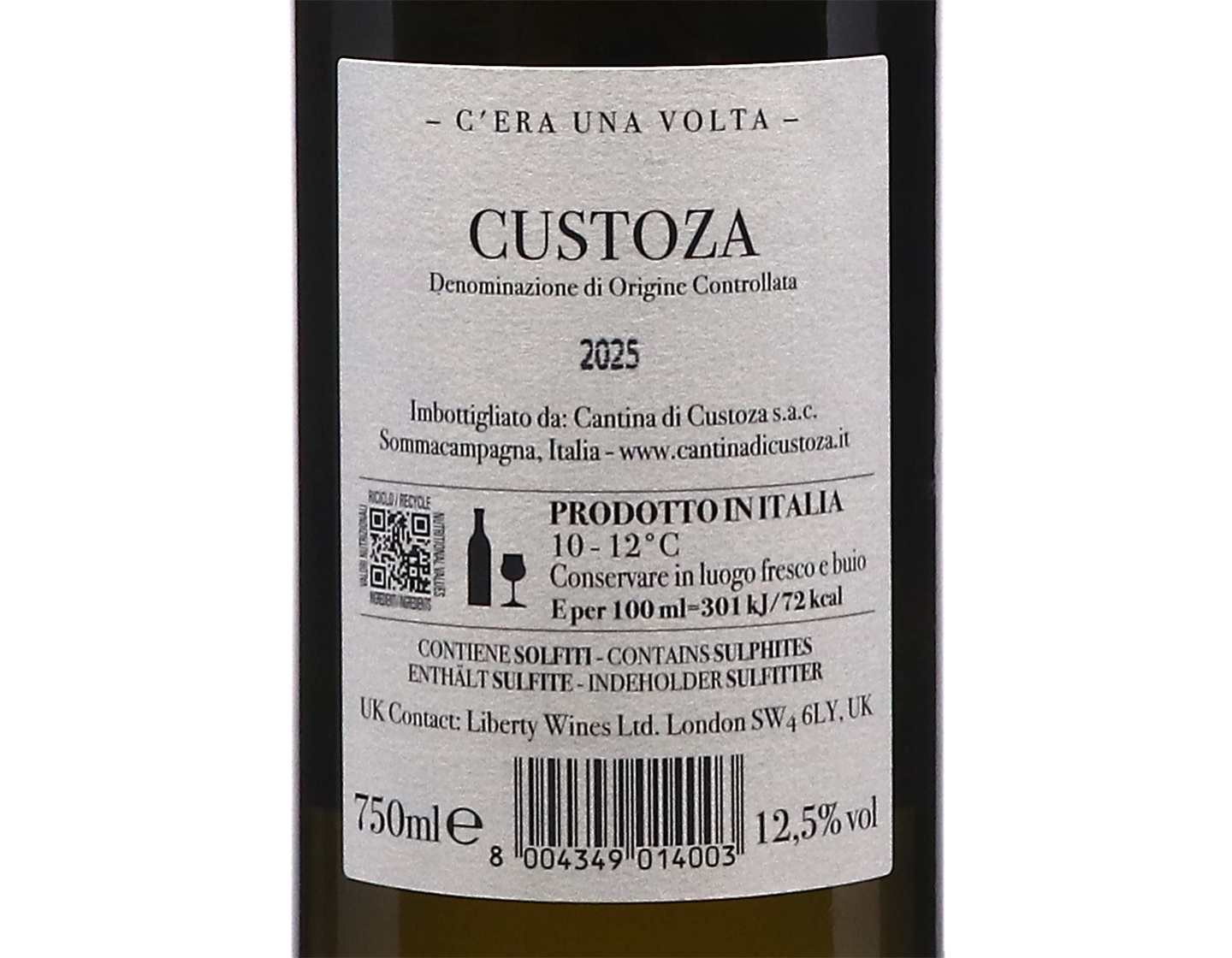 Custoza Bianco, Cantina di Custoza 2025