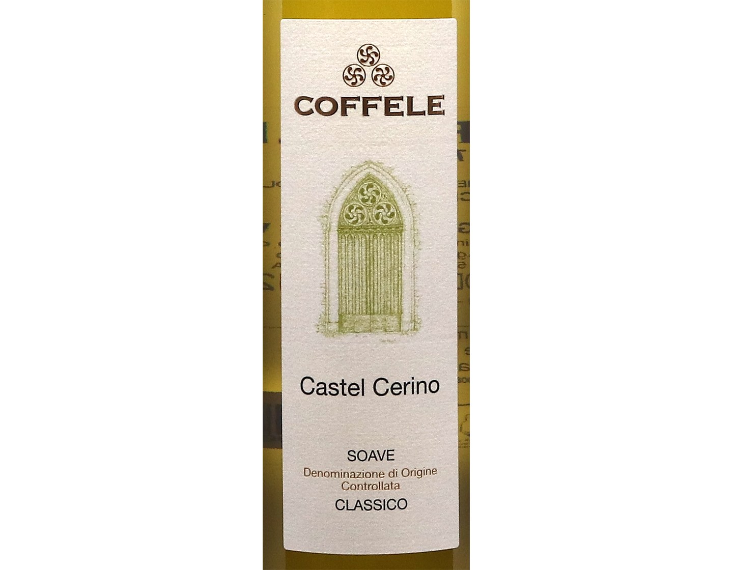 Soave Classico Castel Cerino Coffele 2025 ORGANIC