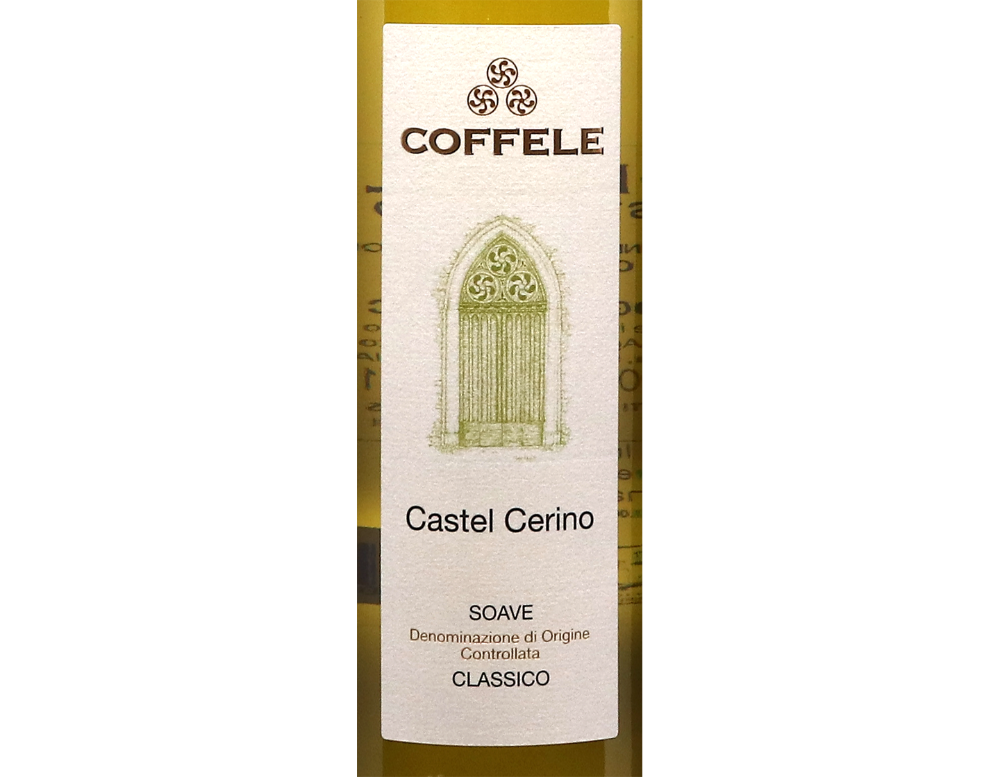 Soave Classico Castel Cerino Coffele 2025 ORGANIC