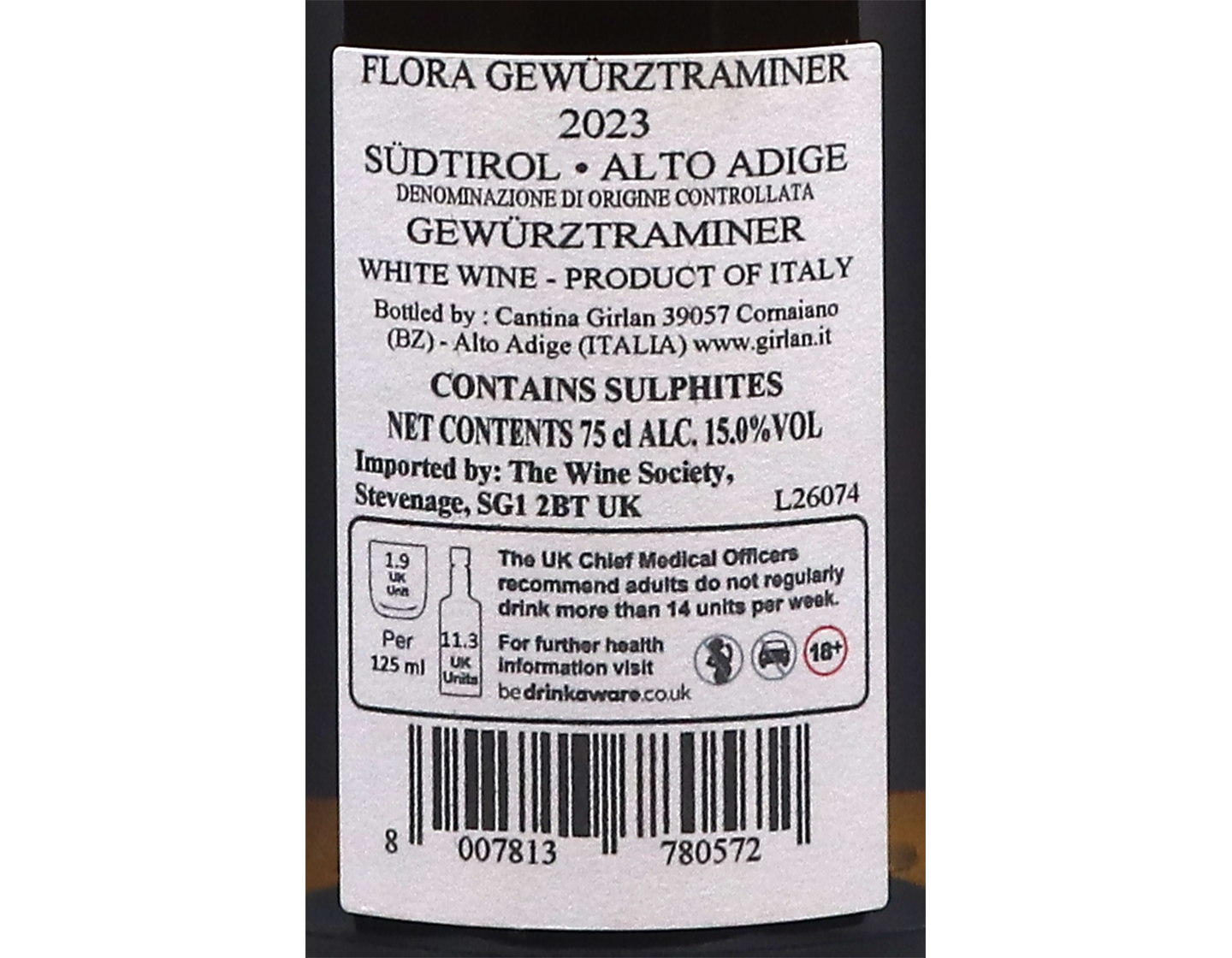 Girlan Flora Gewürztraminer 2023