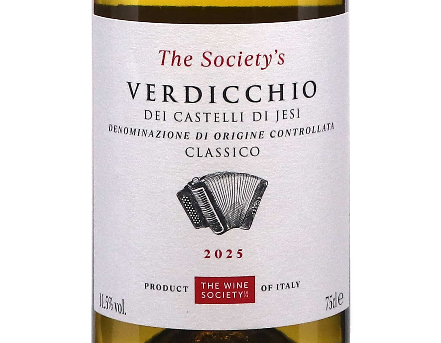 The Society's Verdicchio 2025 ORGANIC