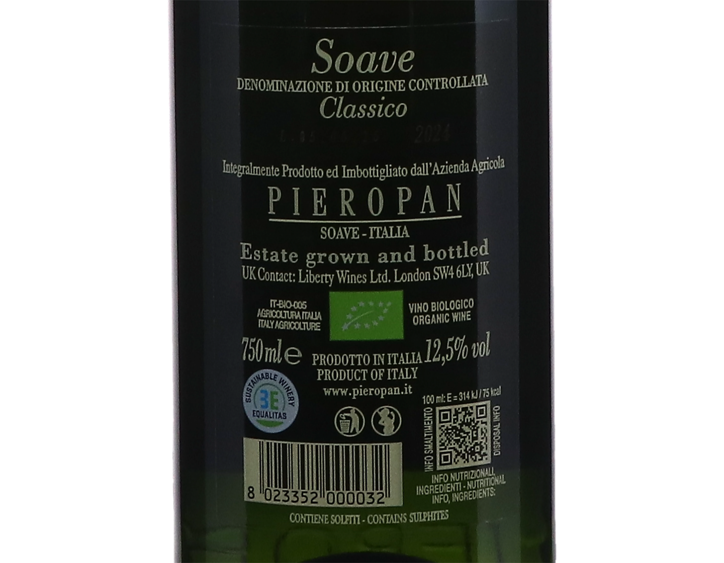 Soave Classico Calvarino Pieropan 2024 ORGANIC