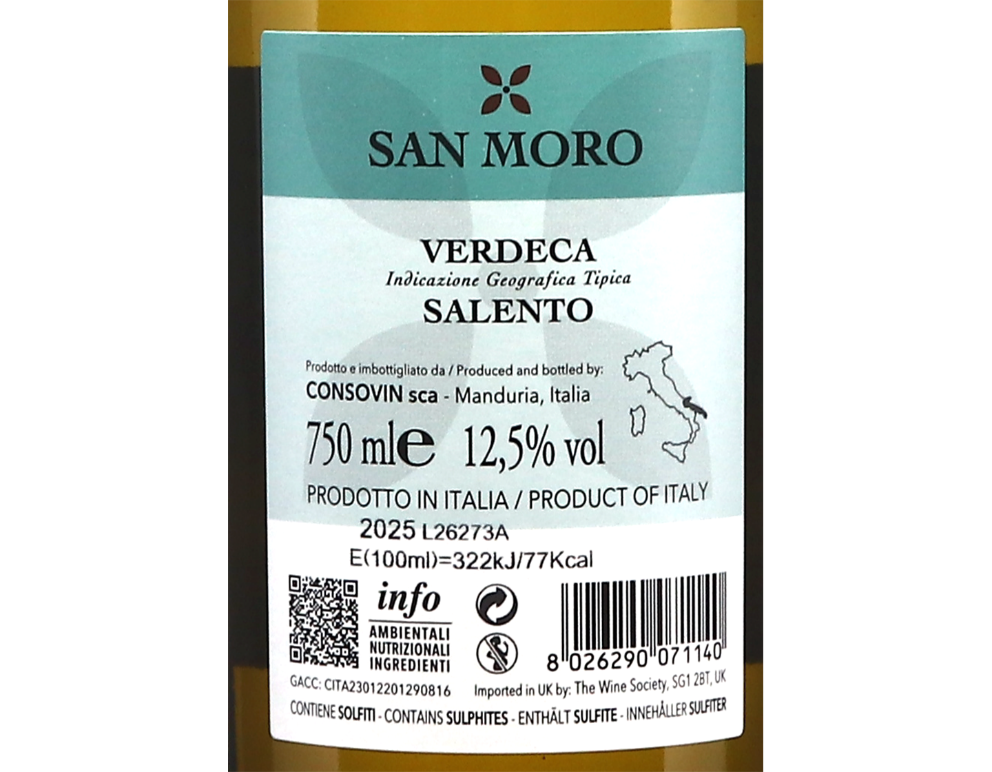Verdeca San Moro Puglia 2025