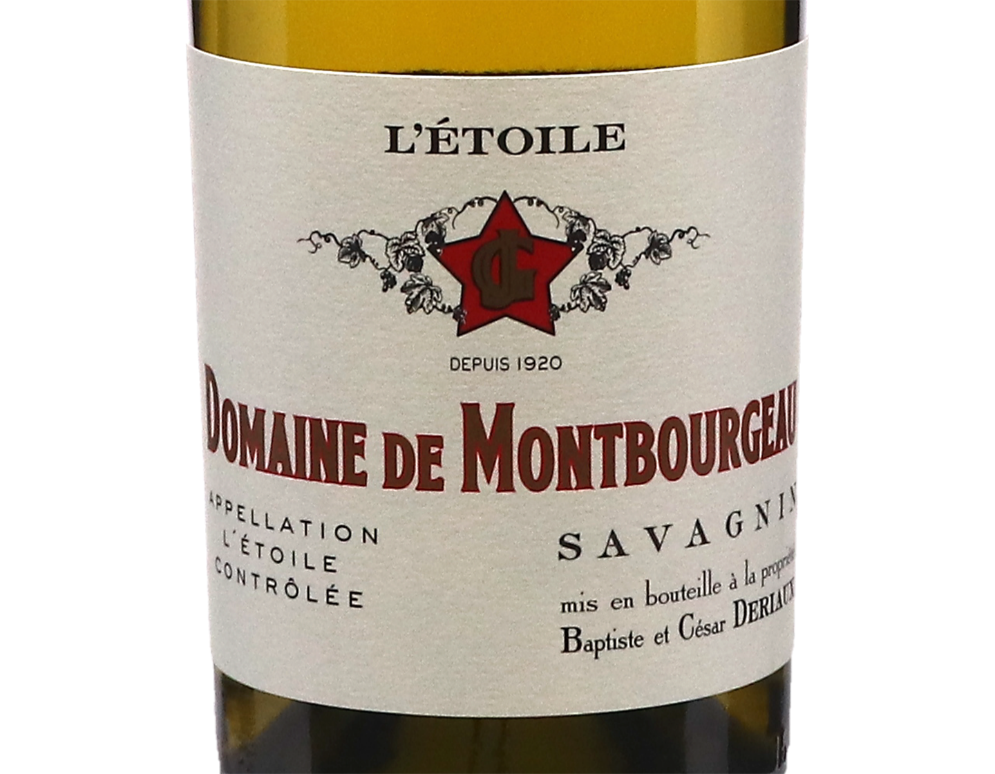 L'étoile Savagnin, Domaine de Montbourgeau 2020