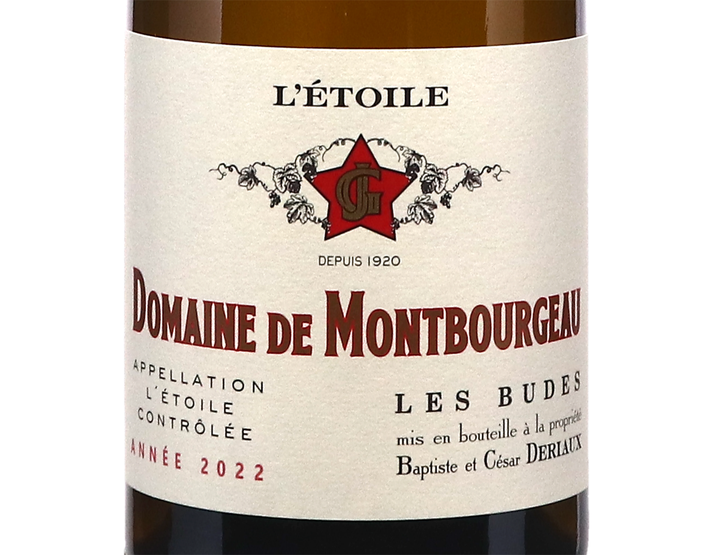 L Etoile Les Budes Ouille 2022 Domaine de Montbourgeau