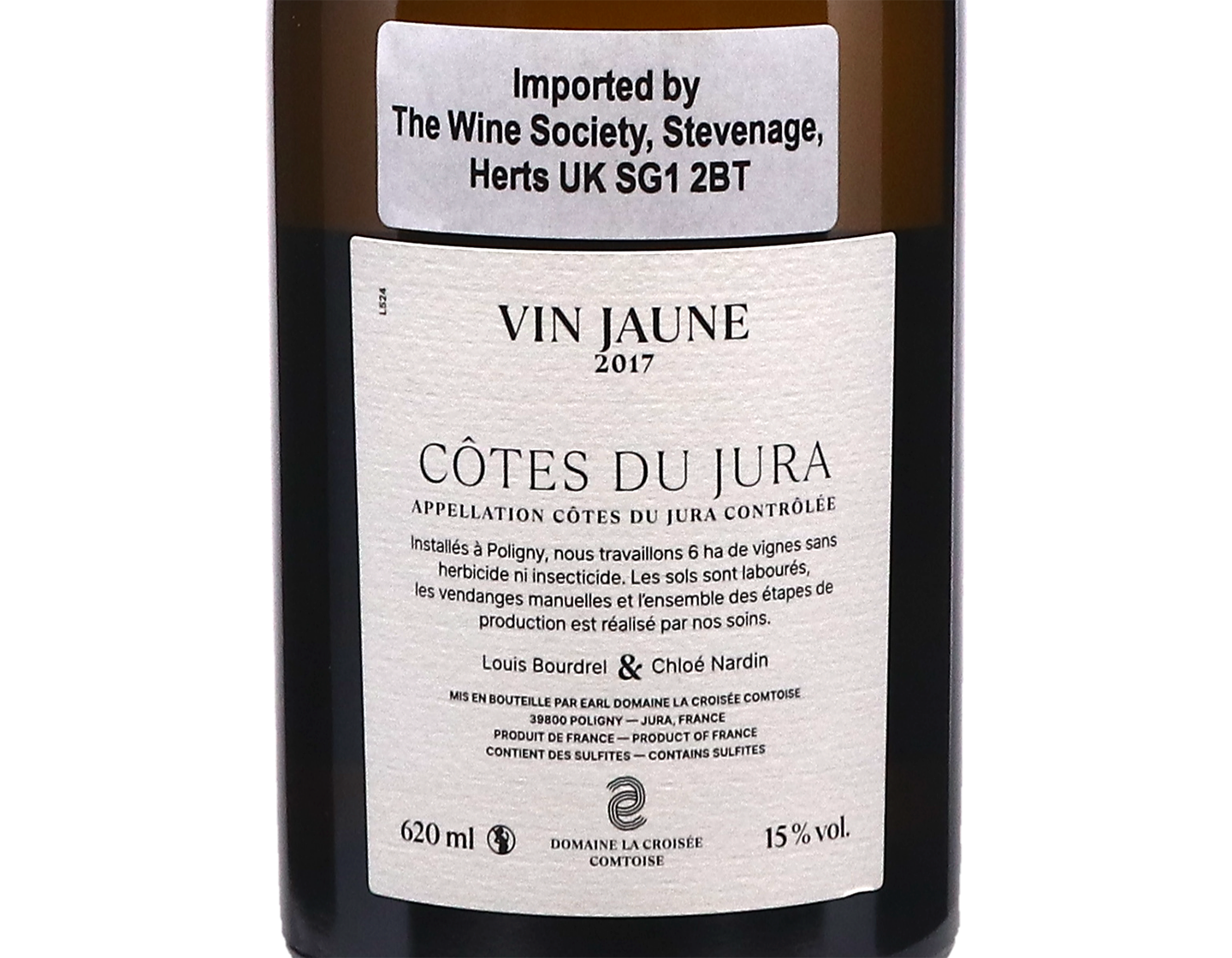 Vin Jaune 2017 Domaine de la Croisee Comtoise